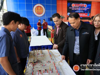โครงการประกวดผลงานสิ่งประดิษฐ์ วิชาโครงงานของนักศึกษาประเภทวิชาอุตสาหกรรม ประจำปี 2568