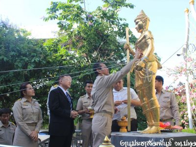 <i class=”far fa-edit”></i> พิธีบวงสรวงองค์พระวิษณุกรรม 2562