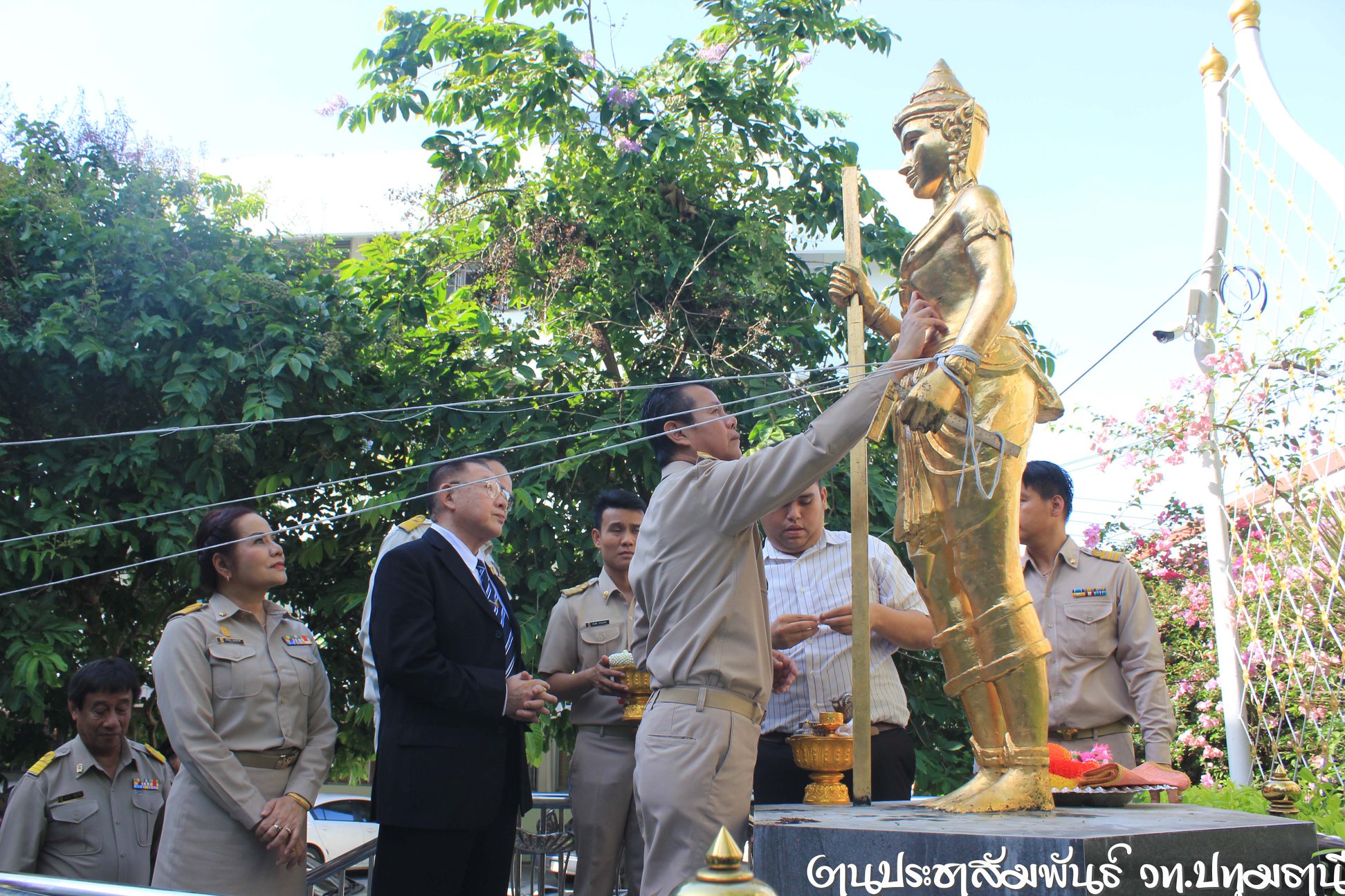  พิธีบวงสรวงองค์พระวิษณุกรรม 2562