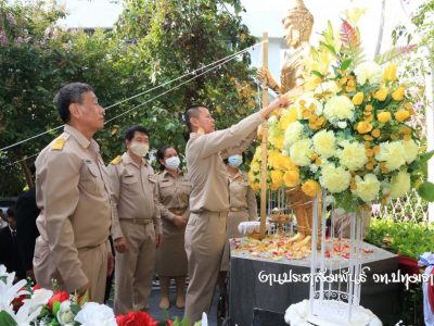 <i class=”far fa-edit”></i> พิธีบวงสรวงพระวิษณุกรรม วิทยาลัยเทคนิคปทุมธานี 2563